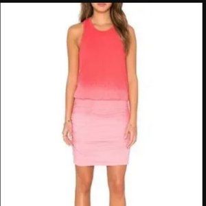 NWT Sundry Ombre Sleeveless Dress in Hibiscus